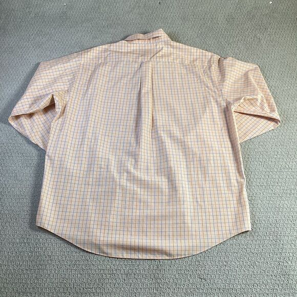 Brooks Brothers XL Button Down Shirt Plaid Checkered Long Sleeve Cotton Non Iron - Picture 2 of 4